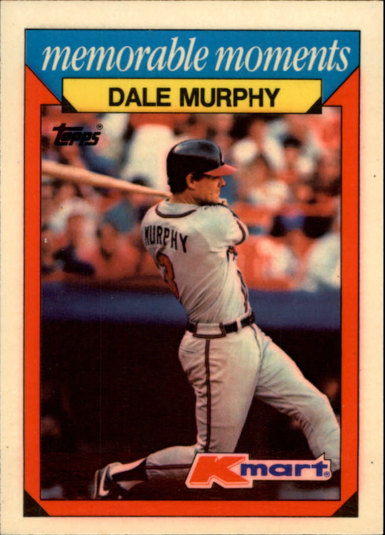 1988 K-Mart Baseball Cards     018      Dale Murphy